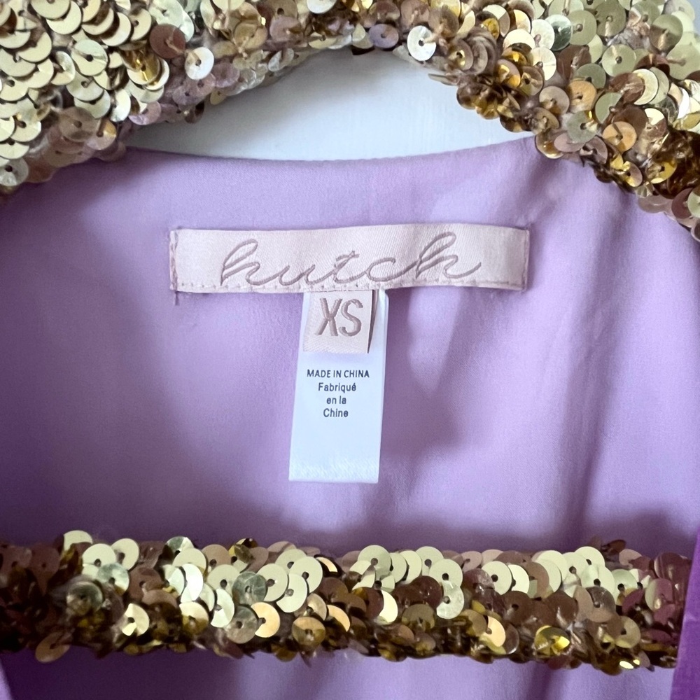 Anthropologie Hutch Geo Wrap Maxi Dress Bohemian Flowy - Picture 4 of 10